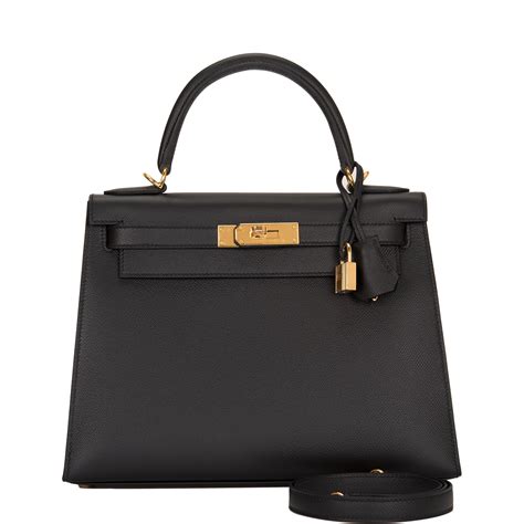 hermes kelly black clemence|hermes kelly 28cm.